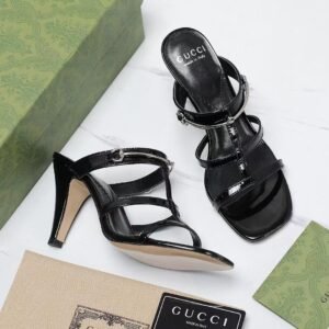 Gucci Divine Leather Sandals