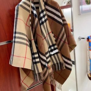 Burberry Checked Cape