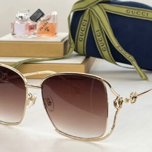 Gucci Gold Sunglasses