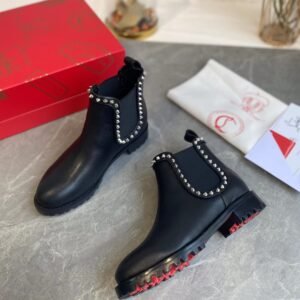 Christian Louboutin Spiked Ankle Boot