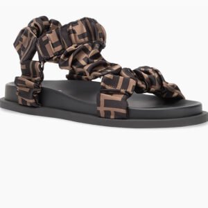 Fendi Satin Sport Sandal