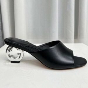 Gucci Interlocking G Heel Sandal