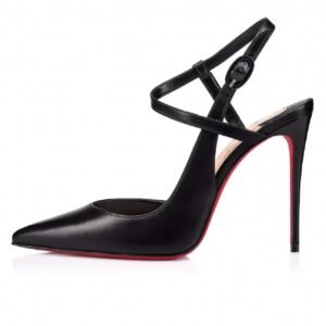 Christian Louboutin Genlove Ankle Strap Slingback Pump