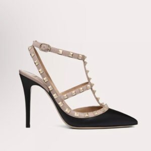 Valentino Rockstud Ankle Strap Pump