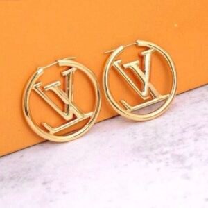 Louis Vuitton Gold Hoop